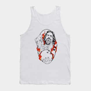 The Dude art mode transparant Tank Top